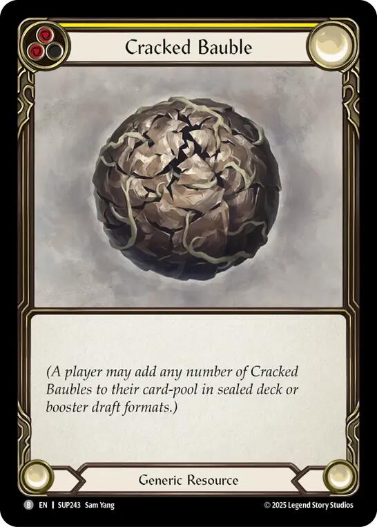 Flesh and Blood TCG: Cracked Bauble card image