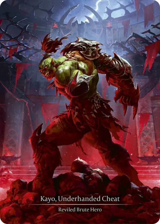 Flesh and Blood TCG: Kayo, Underhanded Cheat (Marvel) card image
