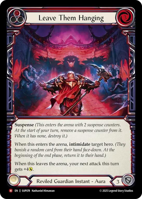 Flesh and Blood TCG: Leave Them Hanging card image