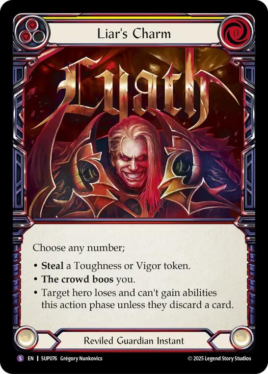 Flesh and Blood TCG: Liar's Charm card image