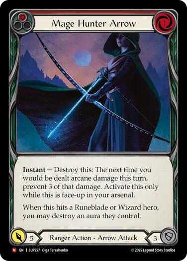 Flesh and Blood TCG: Mage Hunter Arrow card image