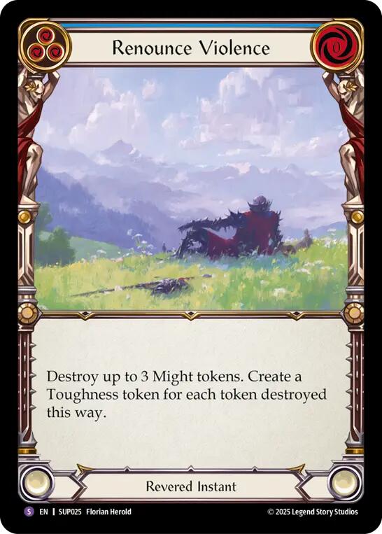 Flesh and Blood TCG: Renounce Violence card image