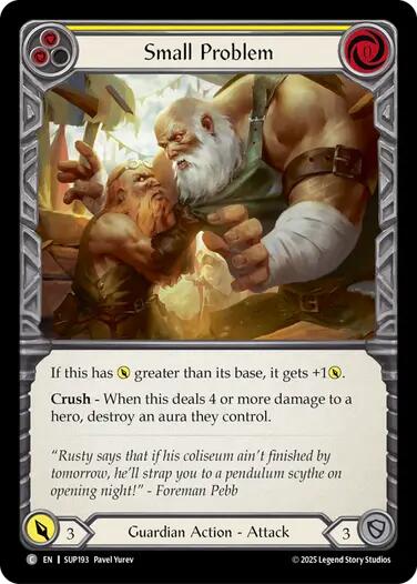 Flesh and Blood TCG: Small Problem card image