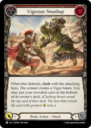 Flesh and Blood TCG: Vigorous Smashup (Red) card image