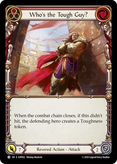 Flesh and Blood TCG: Who's the Tough Guy? (Red) card image