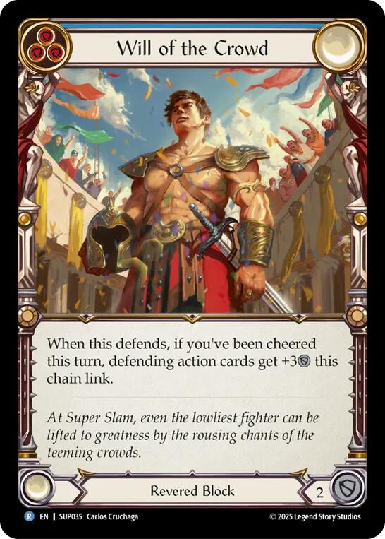 Flesh and Blood TCG: Will of the Crowd card image