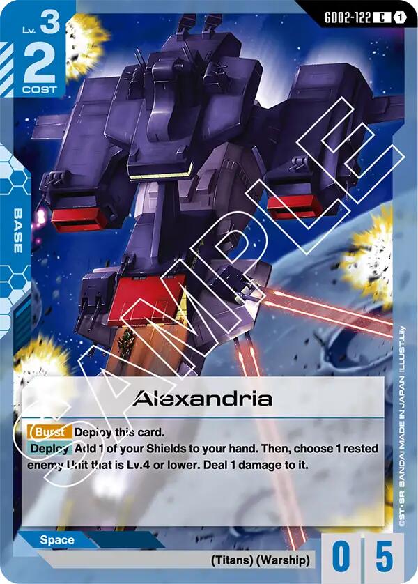 Gundam Card Game: Alexandria card image