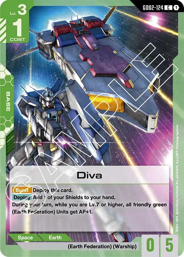 Gundam Card Game: Diva card image