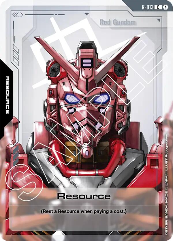 Gundam Card Game: Resource (R-013) card image