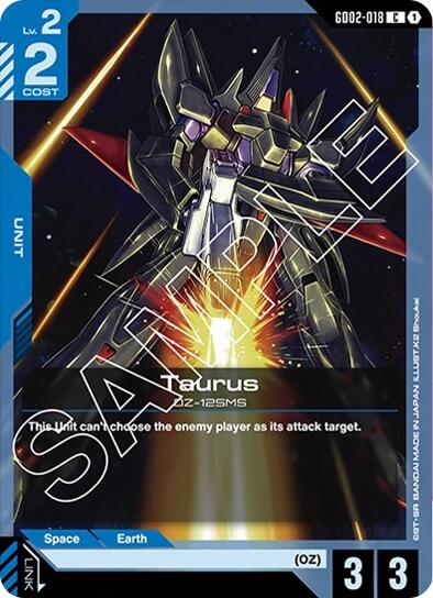 Gundam Card Game: Taurus card image