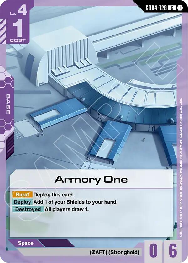 Gundam Card Game: Armory One card image