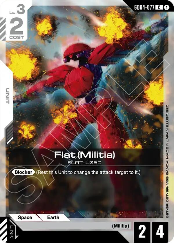 Gundam Card Game: Flat (Militia) card image