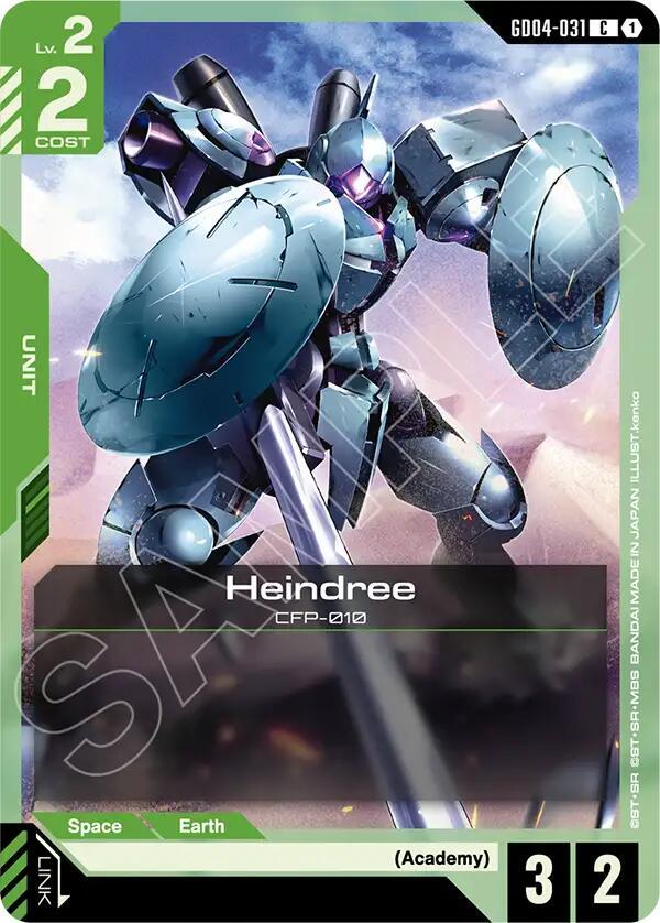 Gundam Card Game: Heindree card image