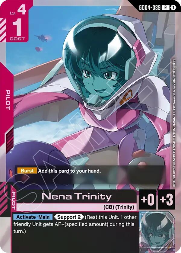Gundam Card Game: Nena Trinity card image