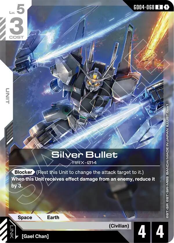 Gundam Card Game: Silver Bullet card image