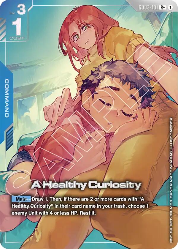 Gundam Card Game: A Healthy Curiosity (R+) card image