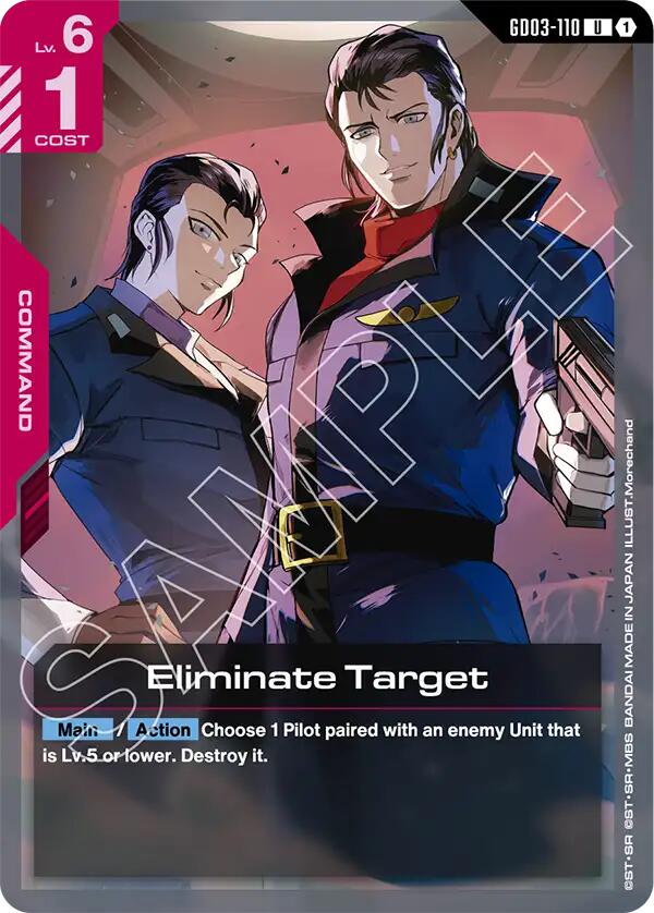 Gundam Card Game: Eliminate Target card image