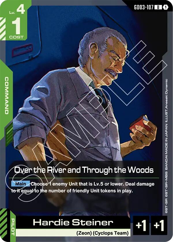 Gundam Card Game: Over the River and Through the Woods card image