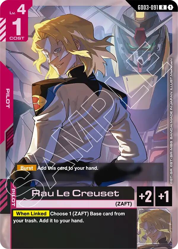 Gundam Card Game: Rau Le Creuset card image