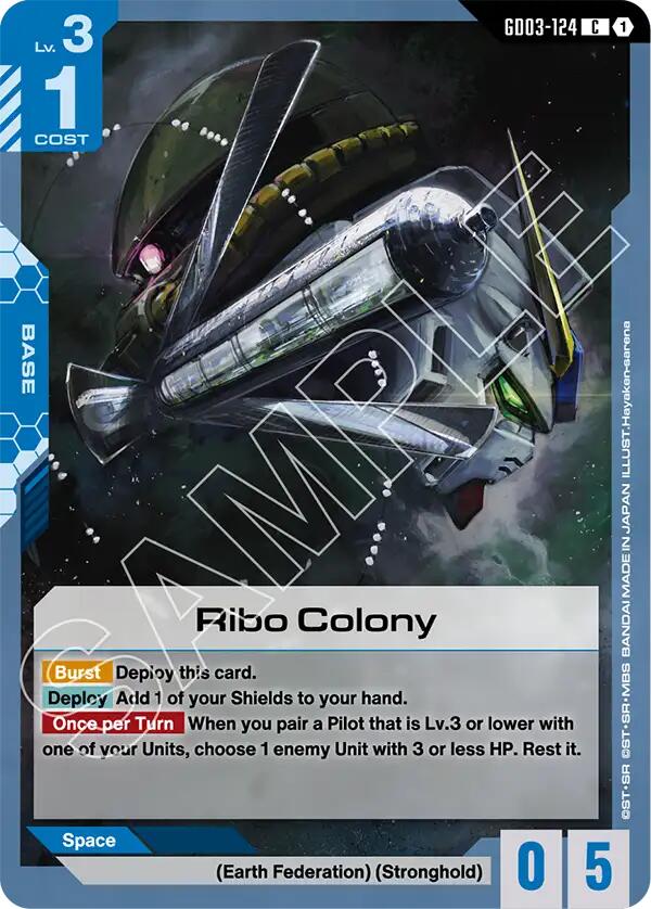 Gundam Card Game: Ribo Colony card image