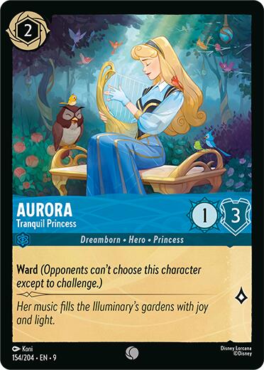 Disney Lorcana: Aurora - Tranquil Princess card image