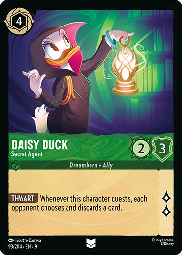 Disney Lorcana: Daisy Duck - Secret Agent card image