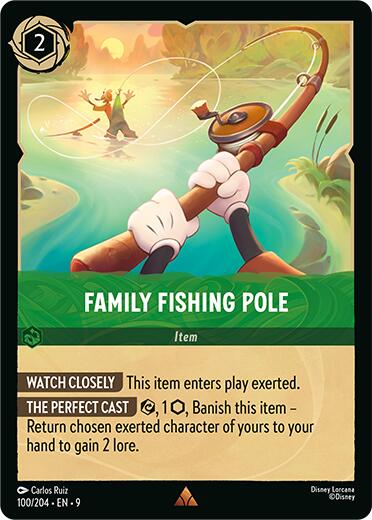 Disney Lorcana: Family Fishing Pole card image
