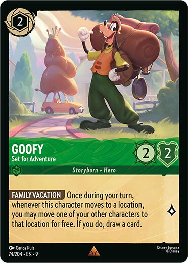 Disney Lorcana: Goofy - Set for Adventure card image