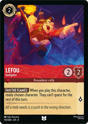 Disney Lorcana: LeFou - Instigator card image