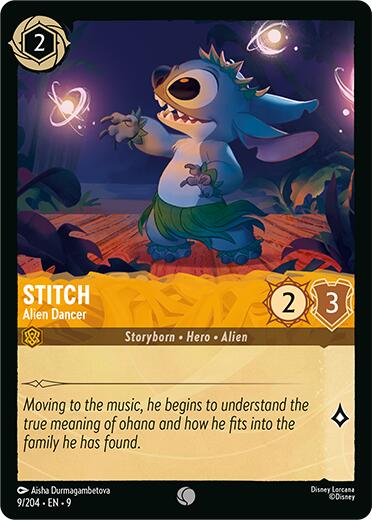Disney Lorcana: Stitch - Alien Dancer card image
