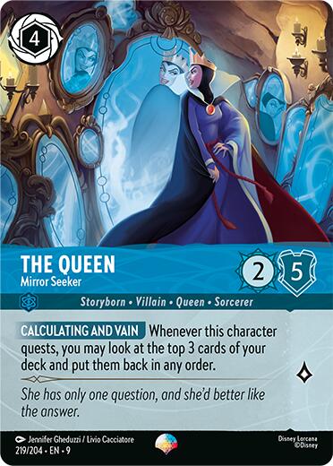 Disney Lorcana: The Queen - Mirror Seeker (Epic) card image