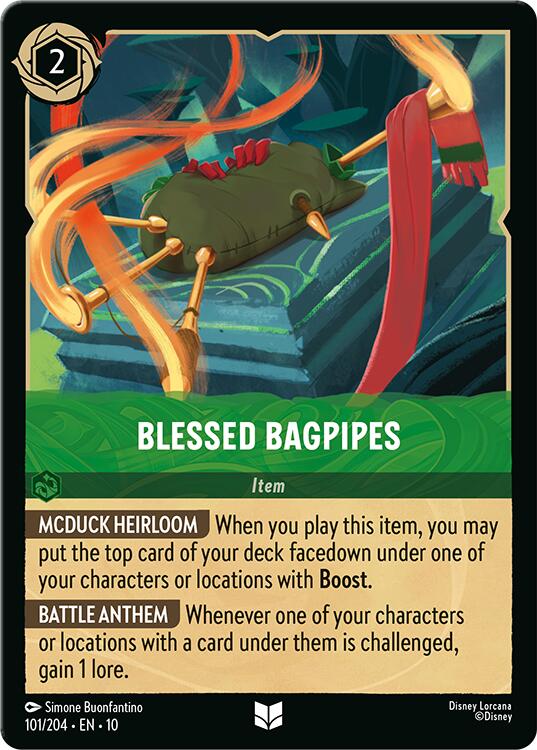 Disney Lorcana: Blessed Bagpipes card image