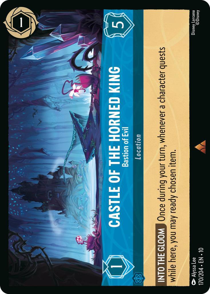 Disney Lorcana: Castle of the Horned King - Bastion of Evil card image
