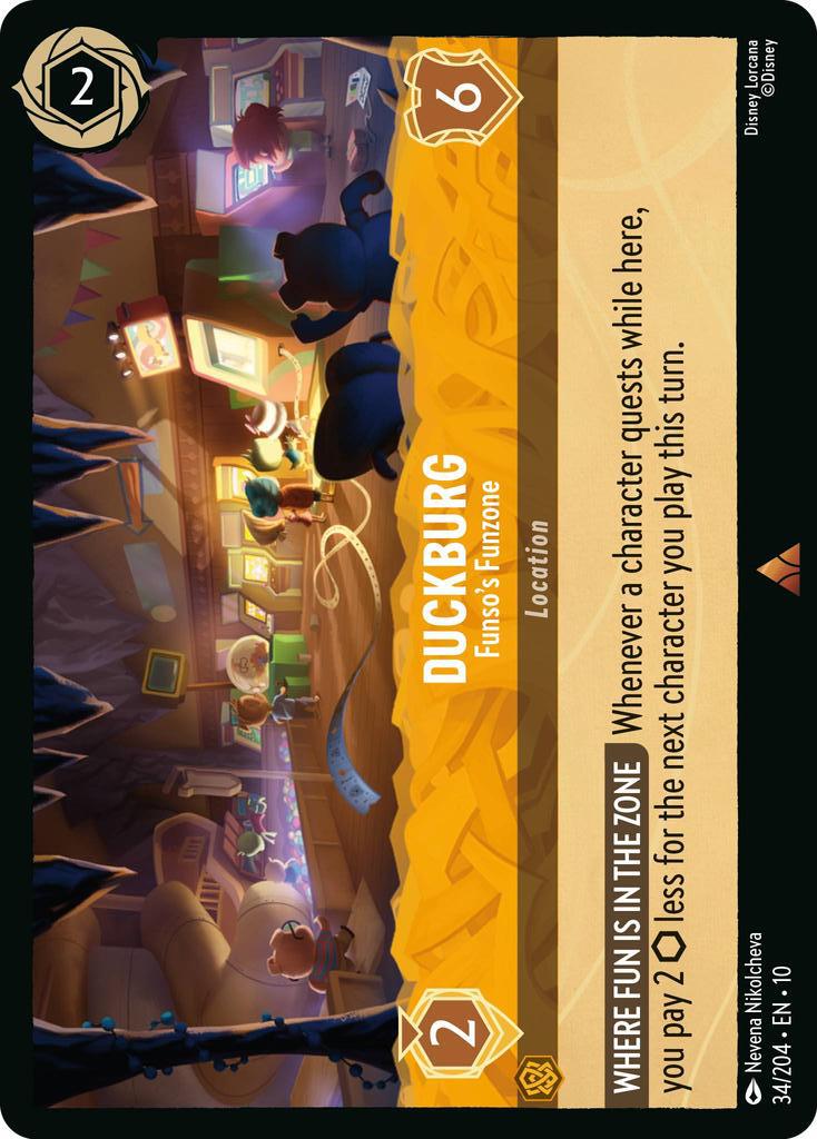 Disney Lorcana: Duckburg - Funso's Funzone card image