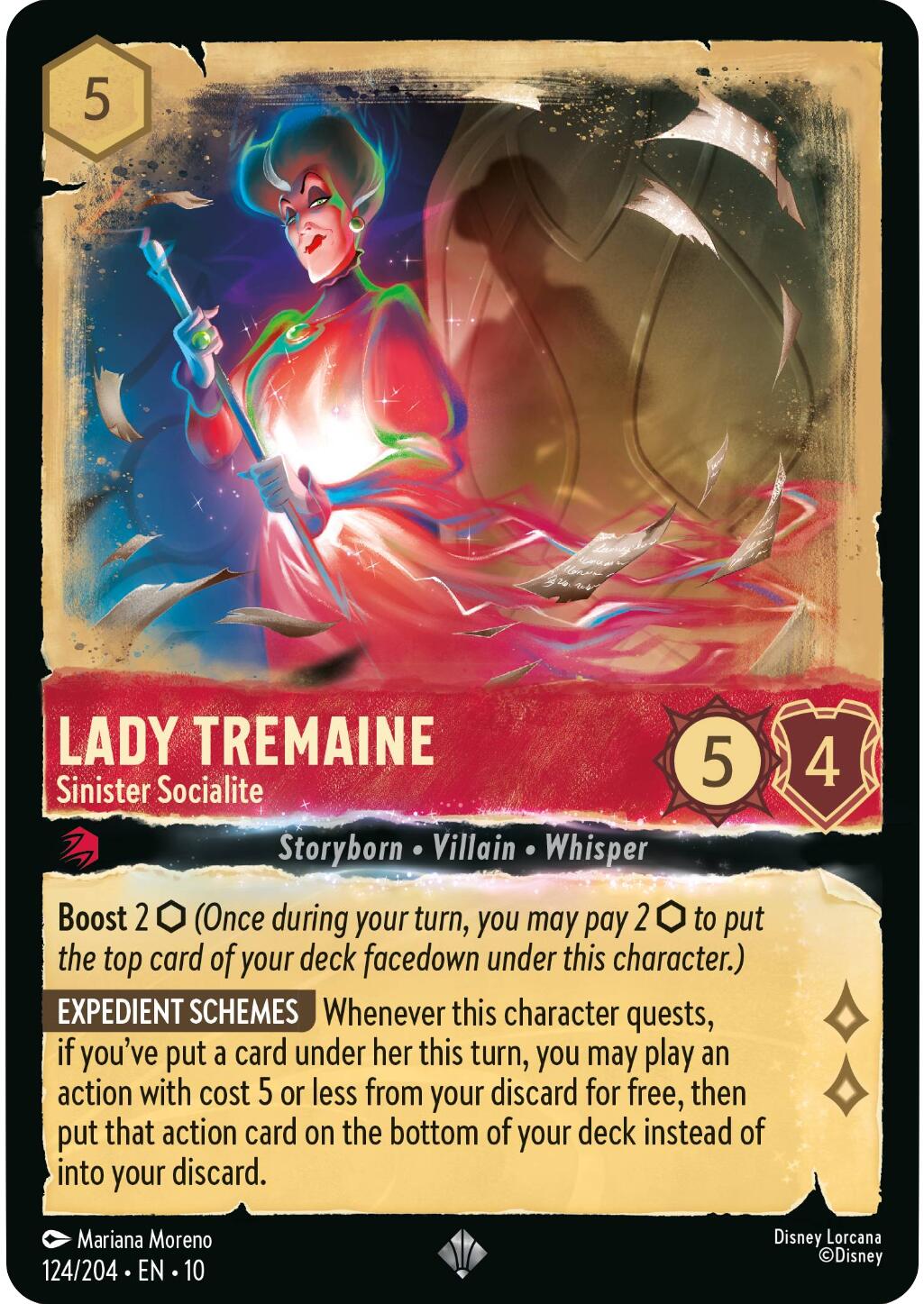 Disney Lorcana: Lady Tremaine - Sinister Socialite card image