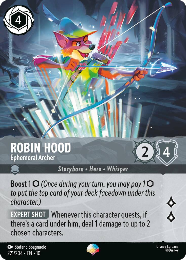 Disney Lorcana: Robin Hood - Ephemeral Archer (Epic) card image