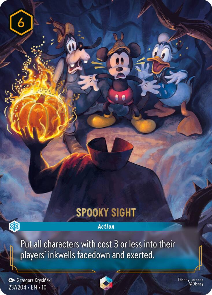 Disney Lorcana: Spooky Sight (Enchanted) card image