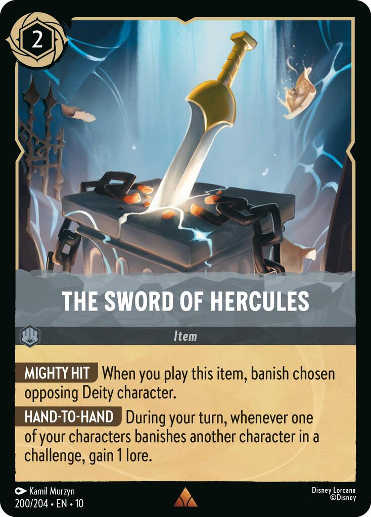 Disney Lorcana: The Sword of Hercules card image