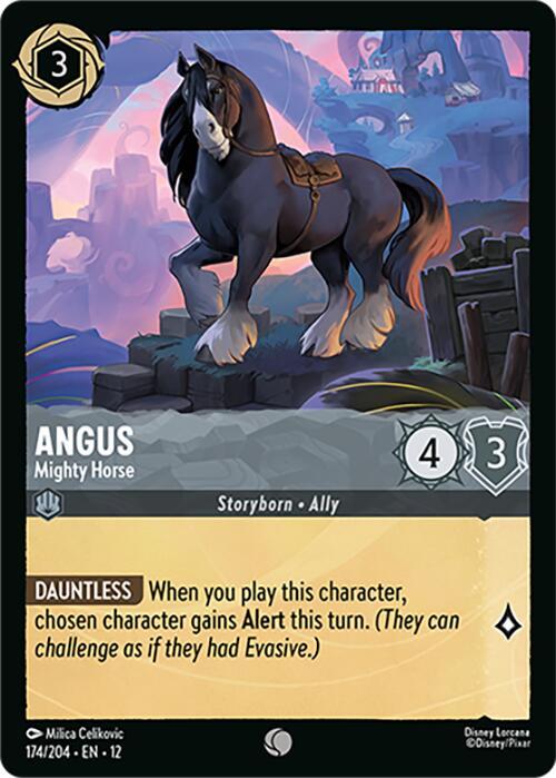 Disney Lorcana: Angus - Mighty Horse card image