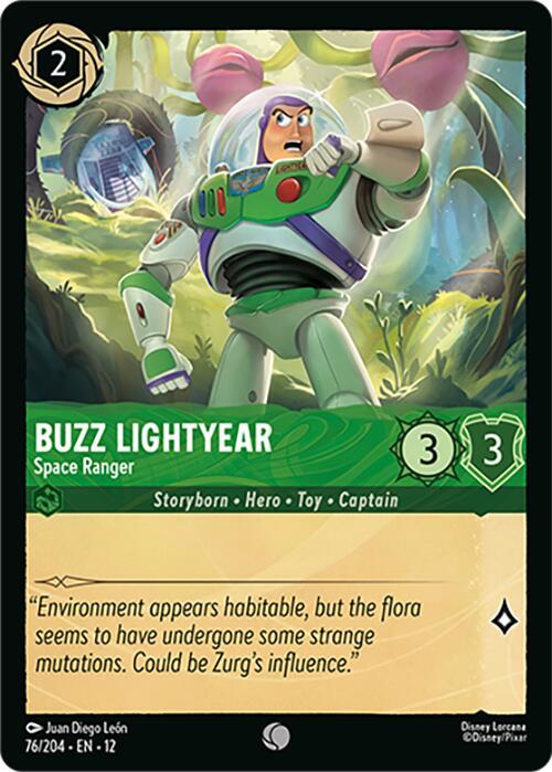 Disney Lorcana: Buzz Lightyear - Space Ranger card image