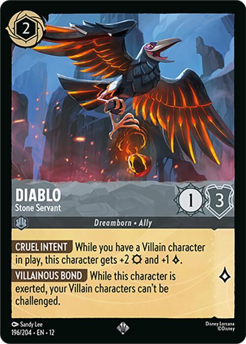 Disney Lorcana: Diablo - Stone Servant card image