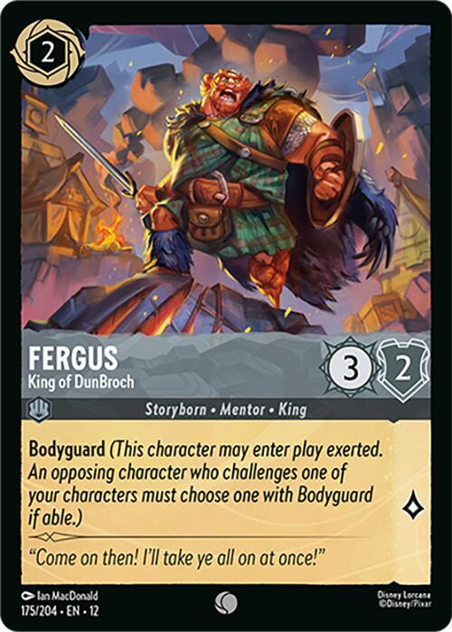 Disney Lorcana: Fergus - King of DunBroch card image