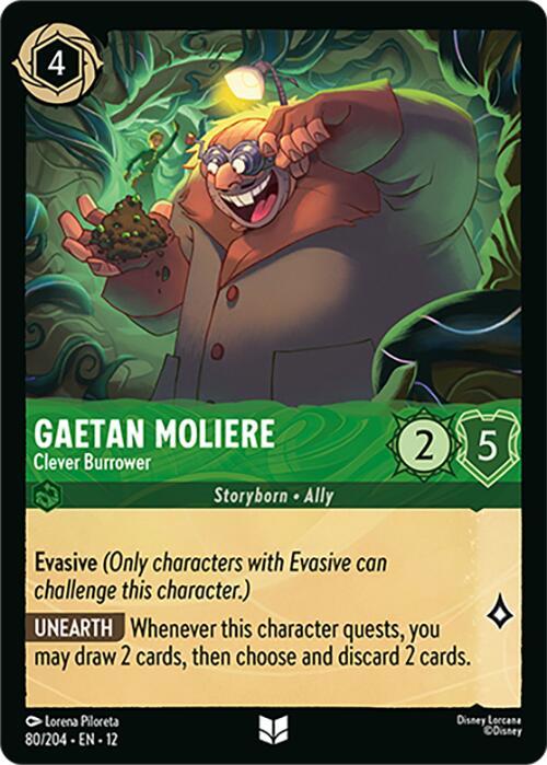 Disney Lorcana: Gaetan Moliere - Clever Burrower card image