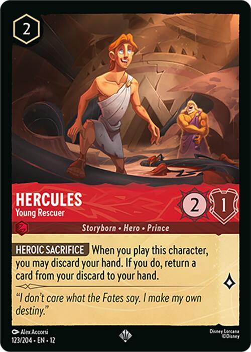 Disney Lorcana: Hercules - Young Rescuer card image