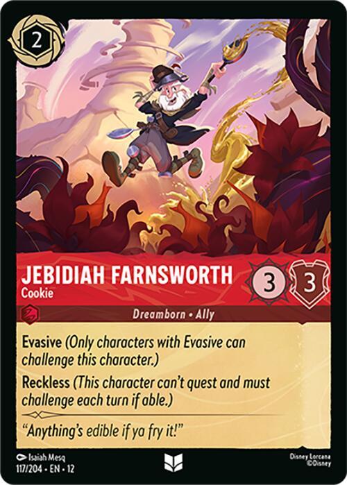 Disney Lorcana: Jebidiah Farnsworth - Cookie card image