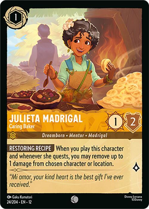 Disney Lorcana: Julieta Madrigal - Caring Baker card image