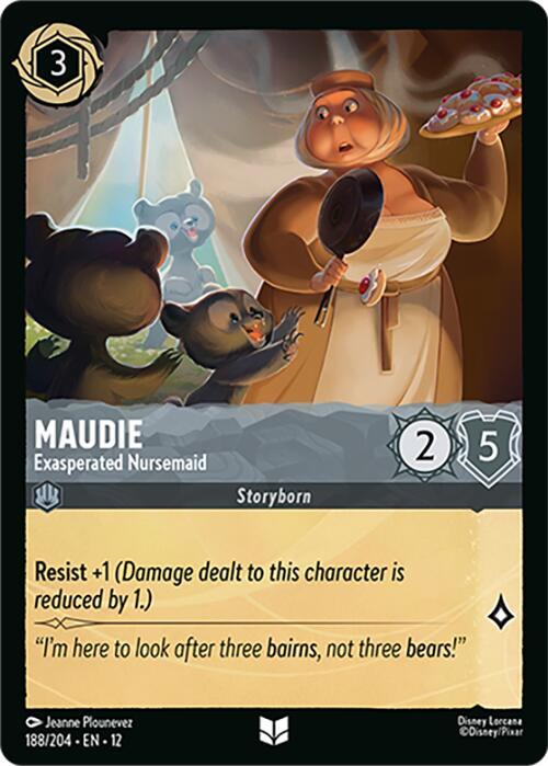 Disney Lorcana: Maudie - Exasperated Nursemaid card image