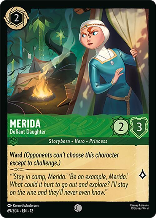 Disney Lorcana: Merida - Defiant Daughter card image