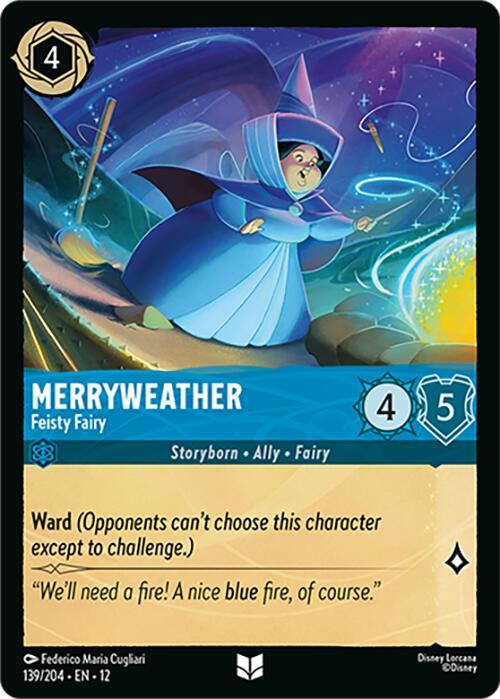 Disney Lorcana: Merryweather - Feisty Fairy card image