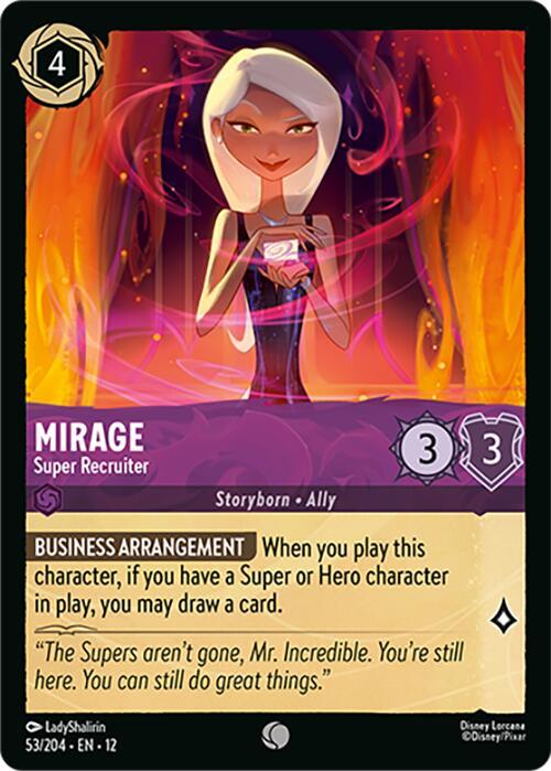 Disney Lorcana: Mirage - Super Recruiter card image